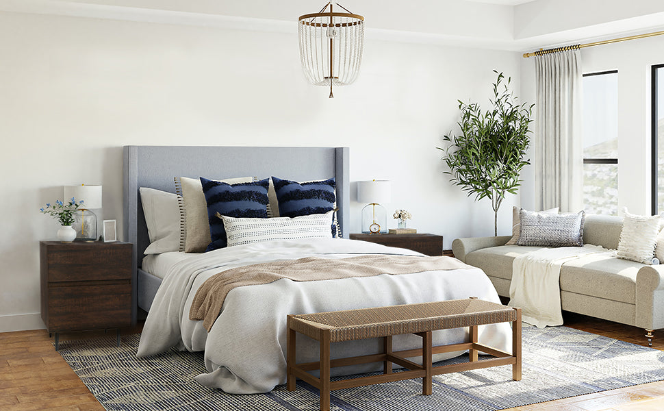 New Arrival! Khloe 2-Drawer 18.9" W Nightstand