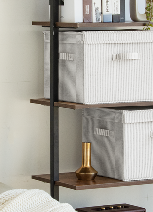 Fabric Storage Bins with Lid, 2-Pack