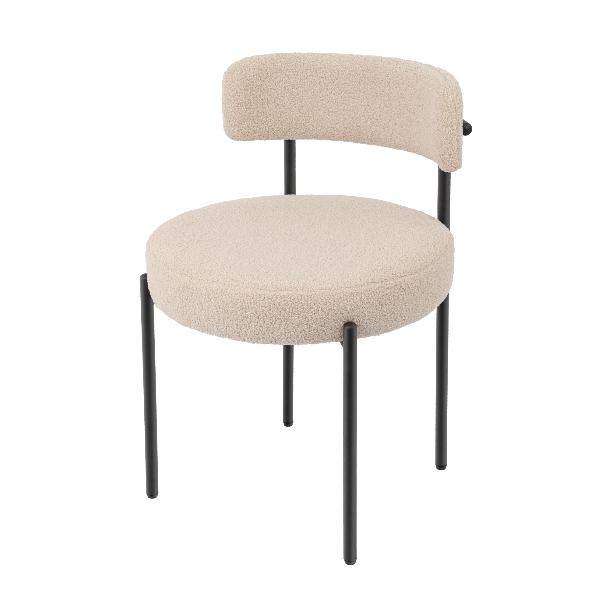Upholstered Dining Chair Set With Backs