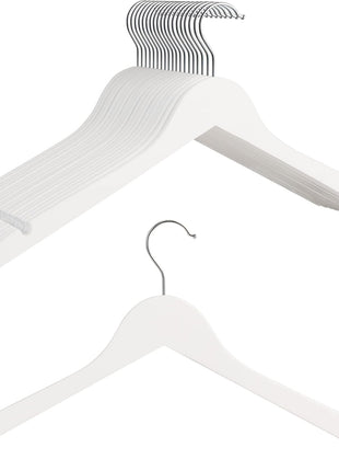 Premium Solid Wood Clothes Hanger for Tank Top, T-Shirt, Strap Dress