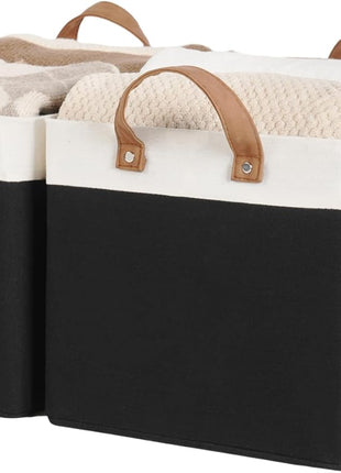 Storage Bins, Shelves Baskets for Organizing, 2 Pack