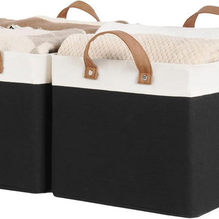 StorageWorks Storage Bins, Shelves Baskets for Organizing, 2 Pack