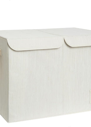 Toy Bin with Flip-Top Lids