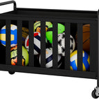 Black / Garage Sports Equipment Organizer
