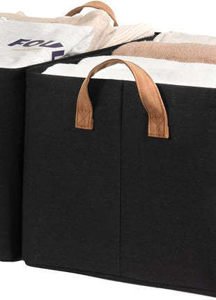 Storage Bins, Shelves Baskets for Organizing, 2 Pack