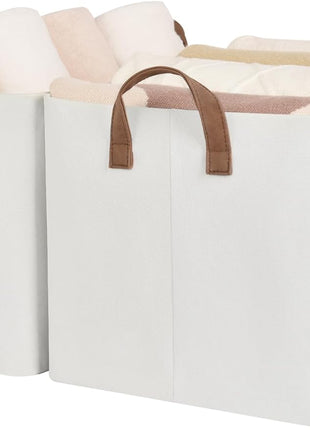Storage Bins, Shelves Baskets for Organizing, 2 Pack