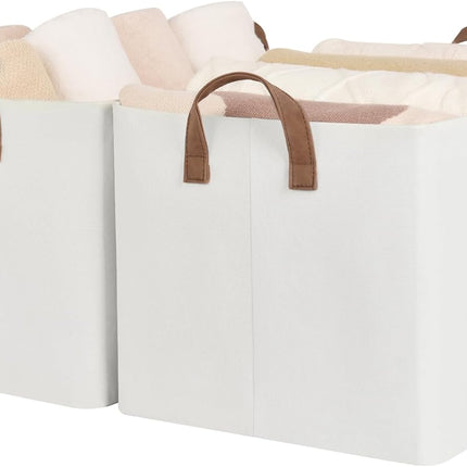 StorageWorks Storage Bins, Shelves Baskets for Organizing, 2 Pack