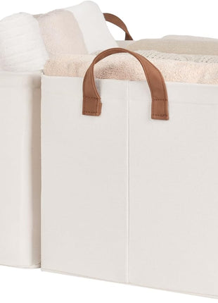 Storage Bins, Shelves Baskets for Organizing, 2 Pack