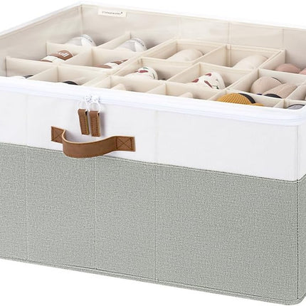 StorageWorks Shoe Organizer for Closet, Fits up to 16 Pairs, 1 Pack