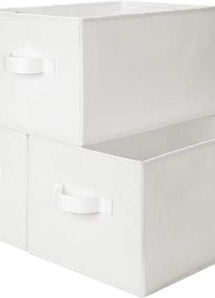 Storage Baskets for Shelves, 3-Pack