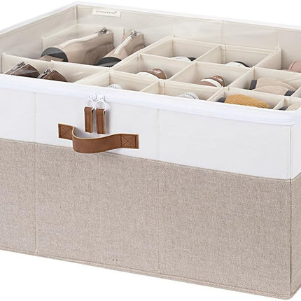 StorageWorks Shoe Organizer for Closet, Fits up to 16 Pairs, 1 Pack
