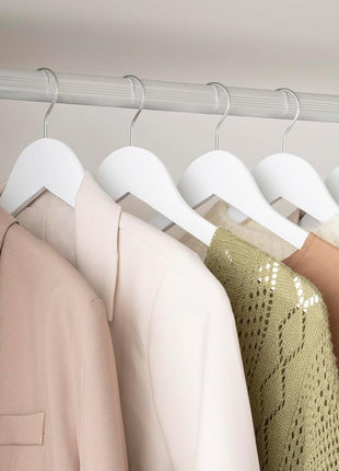 Premium Solid Wood Clothes Hanger for Tank Top, T-Shirt, Strap Dress