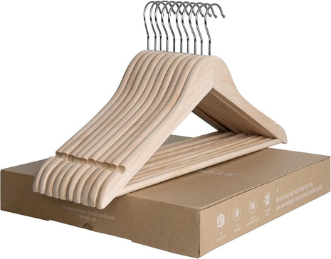 Cedar Wood Clothes Hangers for Shirts, Jackets, Pants, Suits, Sweaters