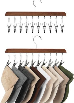 Hat Rack, Closet Organizer and Storage for Baseball Caps