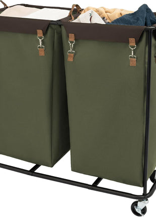 390L Extra Large Lanudry Hamper with Wheels, 1 Pack