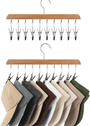 Hat Rack, Closet Organizer and Storage for Baseball Caps