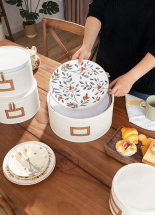 Hard Shell China Storage Boxes for Dishes, Plates and Mugs