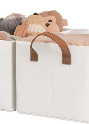 Storage Bins, Shelves Baskets for Organizing, 2 Pack