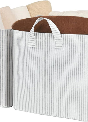 Storage Bins, Shelves Baskets for Organizing, 2 Pack