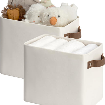 StorageWorks Narrow Storage Bins, Small Baskets for Organizing
