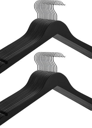 Premium Solid Wood Clothes Hanger for Tank Top, T-Shirt, Strap Dress