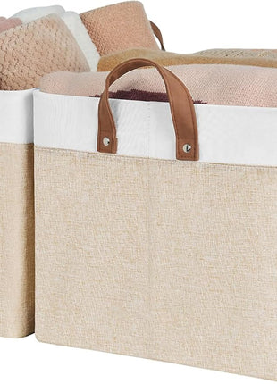 Storage Bins, Shelves Baskets for Organizing, 2 Pack