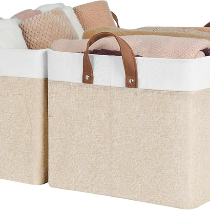 StorageWorks Storage Bins, Shelves Baskets for Organizing, 2 Pack