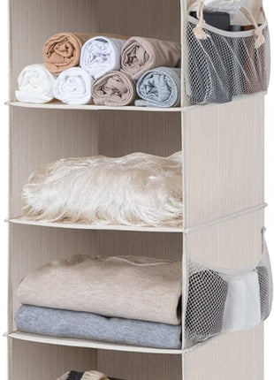 6-Shelf Hanging Closet Organizer