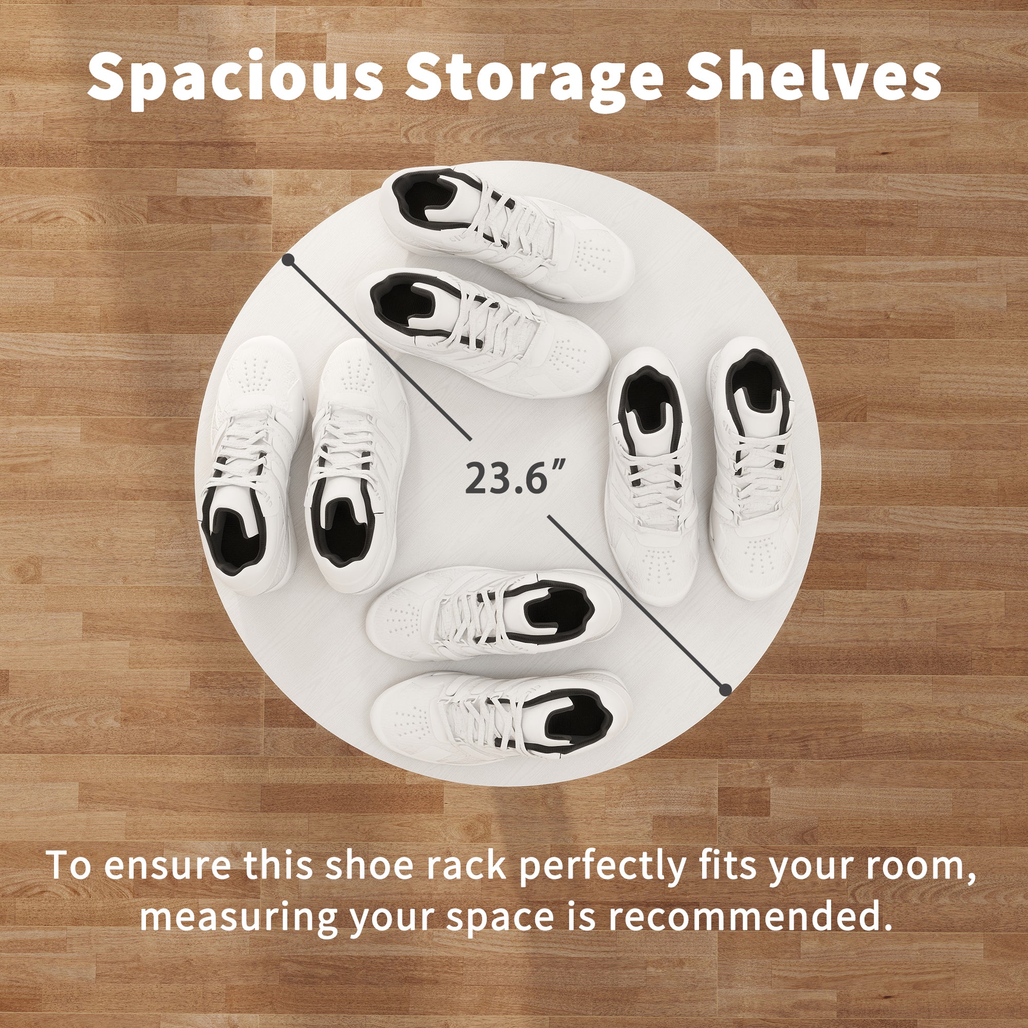 Rotating Shoe Rack