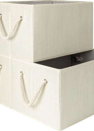 Storage Baskets for Shelves, 3-Pack