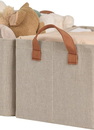 Storage Bins, Shelves Baskets for Organizing, 2 Pack