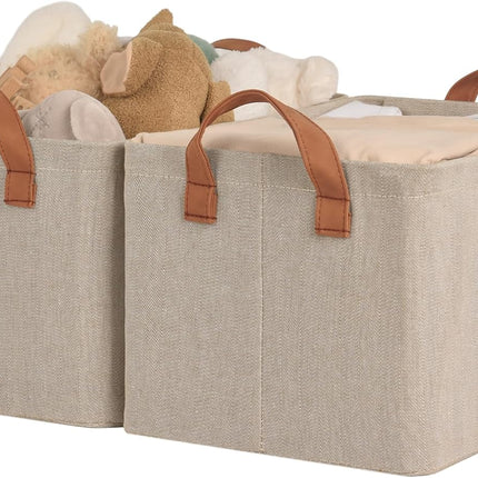StorageWorks Storage Bins, Shelves Baskets for Organizing, 2 Pack