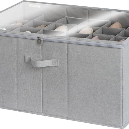 StorageWorks Shoe Organizer for Closet, Fits up to 16 Pairs, 1 Pack