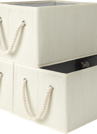 Storage Baskets for Shelves, 3-Pack
