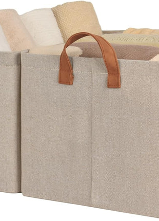 Storage Bins, Shelves Baskets for Organizing, 2 Pack