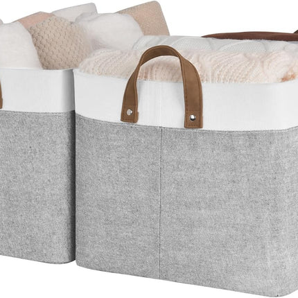 StorageWorks Storage Bins, Shelves Baskets for Organizing, 2 Pack