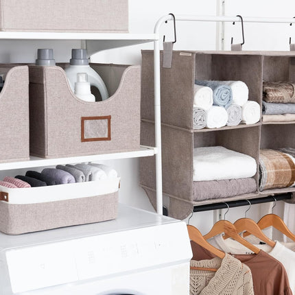 StorageWorks Hanging Closet Organizer with Garment Rod