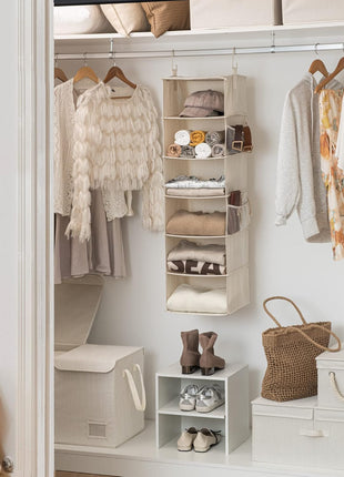 6-Shelf Hanging Closet Organizer