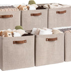 Brown and Beige / 13x13/6-Pack