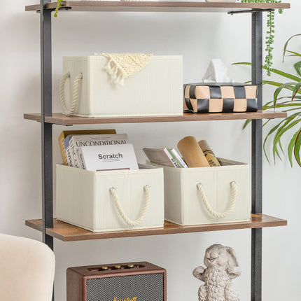 SroageWorks Storage Baskets for Shelves, 3-Pack