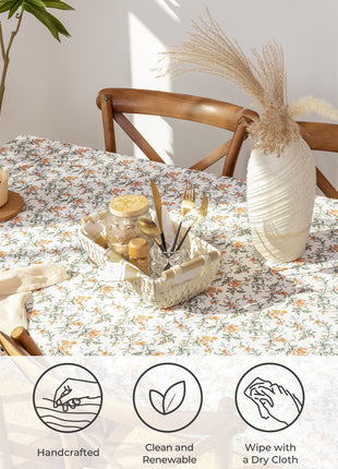 Wicker Basket for Organizing, Basket with Wooden Handles, 2 Pack