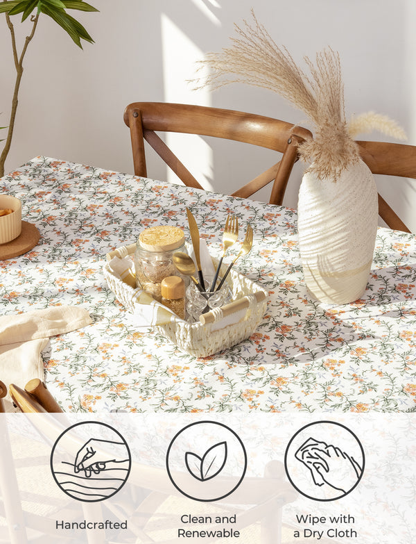 Handwoven Wicker Basket with Wooden Handles, Paper Rope, 2 Pack