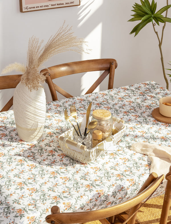 Handwoven Wicker Basket with Wooden Handles, Paper Rope, 2 Pack