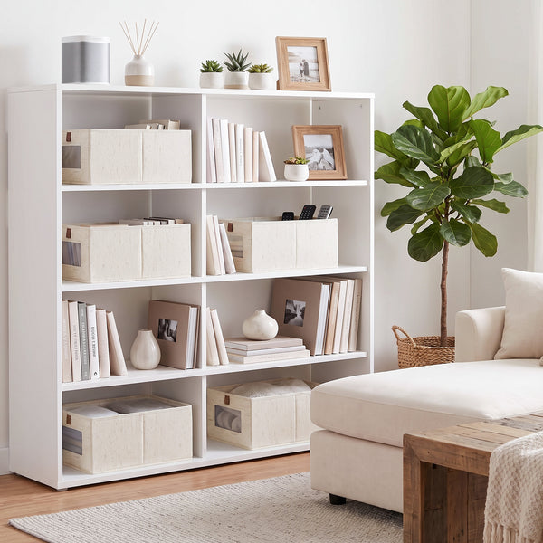 Fabric Storage Bins with Clear Window