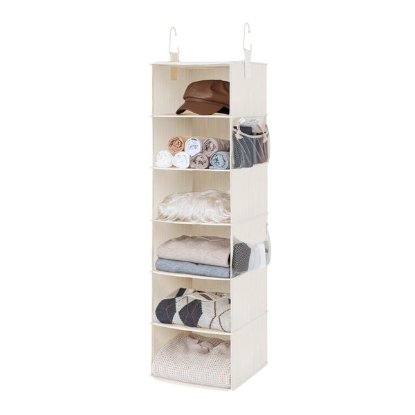 6-Shelf Hanging Closet Organizer