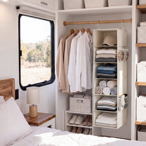 6-Shelf Hanging Closet Organizer