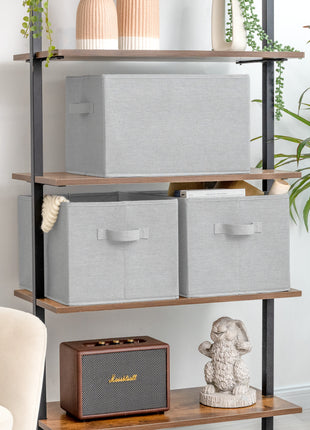 Storage Baskets for Shelves, 3-Pack