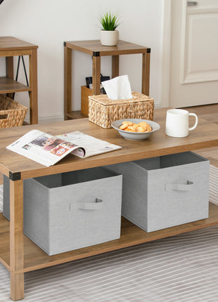 Storage Baskets for Shelves, 3-Pack