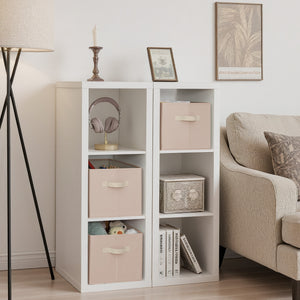 Closet Organizers and Storage Bins, Fabric Storage Baskets for Shelves,  3-Pack