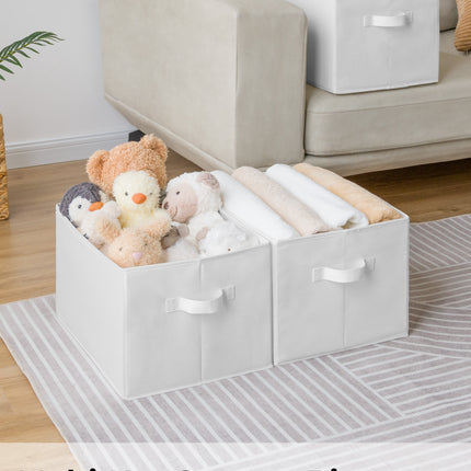 SroageWorks Storage Baskets for Shelves, 3-Pack